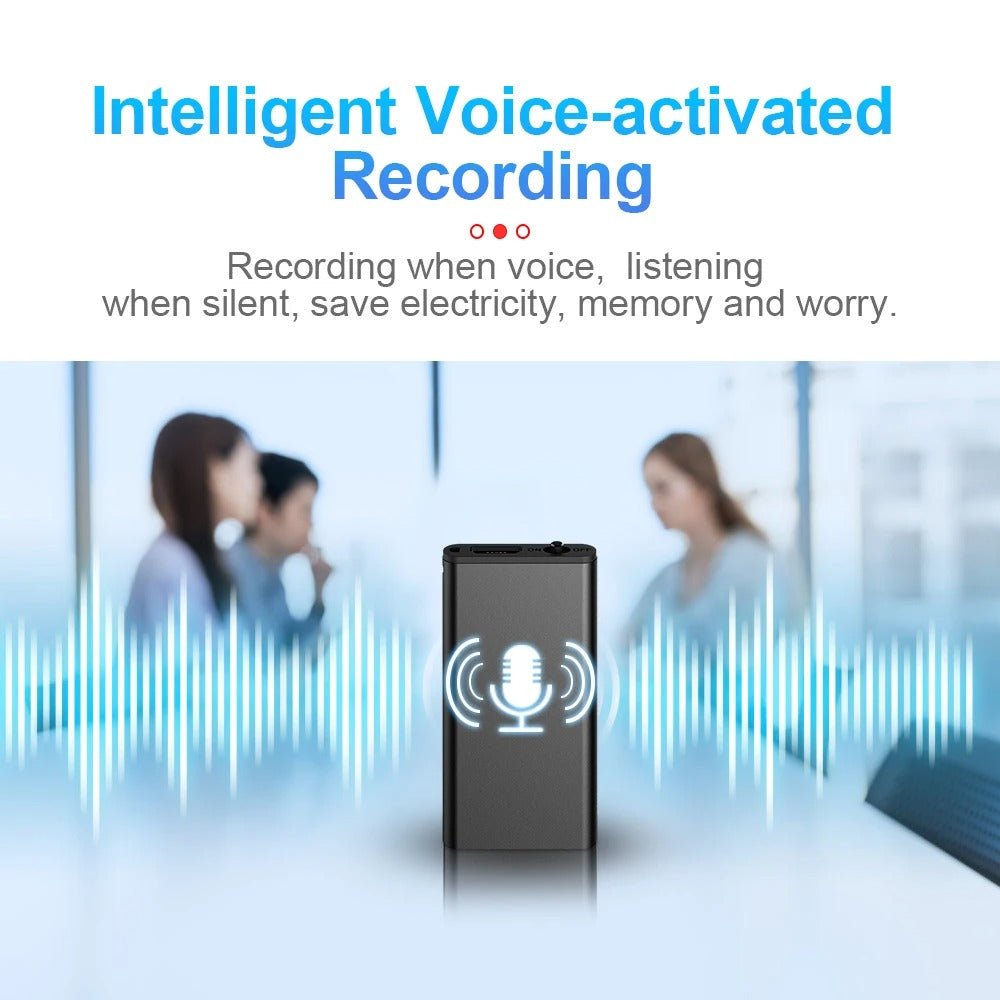 BowLift | Compact Voice-Activated Digital Audio Recorder