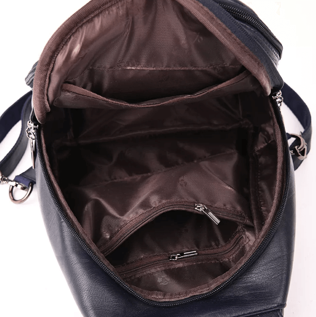 Premium Water-Resistant Leather Backpack for Women | Bowlift