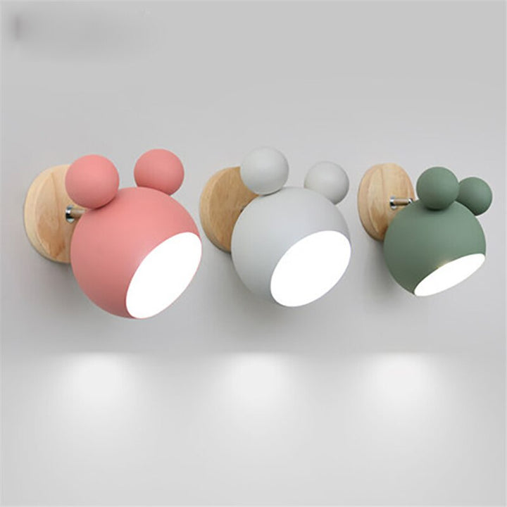 Glownest Modern LED Wall Light for Children's Room Bowlift