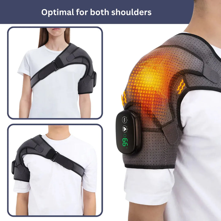 BowLift | Shoulder Massage Device | Heat Therapy, Adjustable Intensity & Ideal for Muscle Relaxation