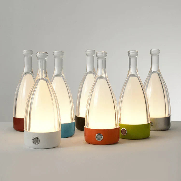 BowLift | CorkGlow - Wine Bottle Table Lamp