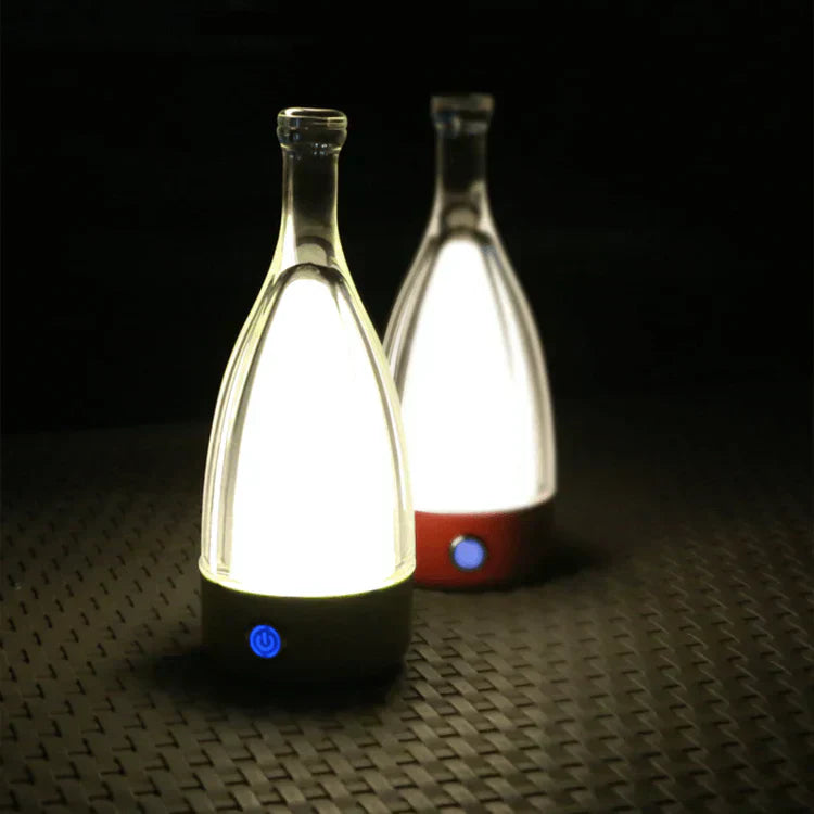 BowLift | CorkGlow - Wine Bottle Table Lamp
