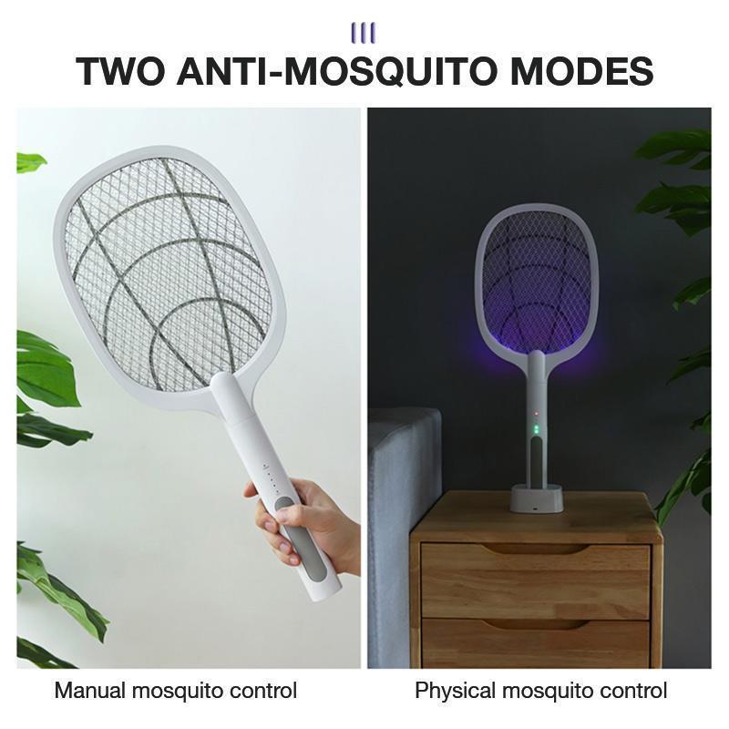 2-in-1 Electric Swatter & Night Mosquito Killing Lamp Bowlift