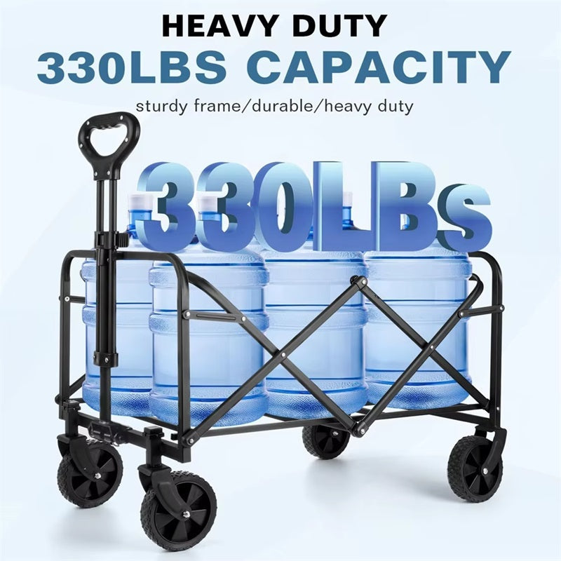 BowLift | Heavy-Duty Foldable Wagon with All-Terrain Wheels