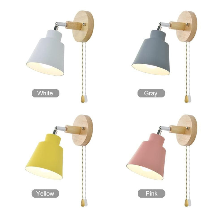 BowLift | Wall Lamp with Pull Switch - TwistGlow