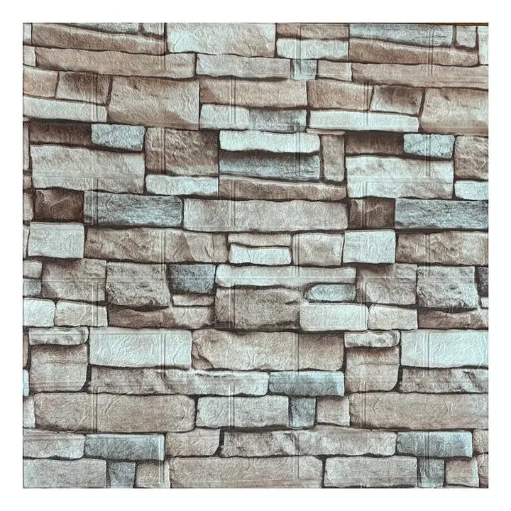 BowLift | WALLFORM – 3D Foam Brick Pattern Wallpaper