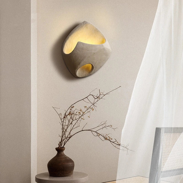 BowLift | Minimalist Wall Lamp with Wabi-Sabi Aesthetics
