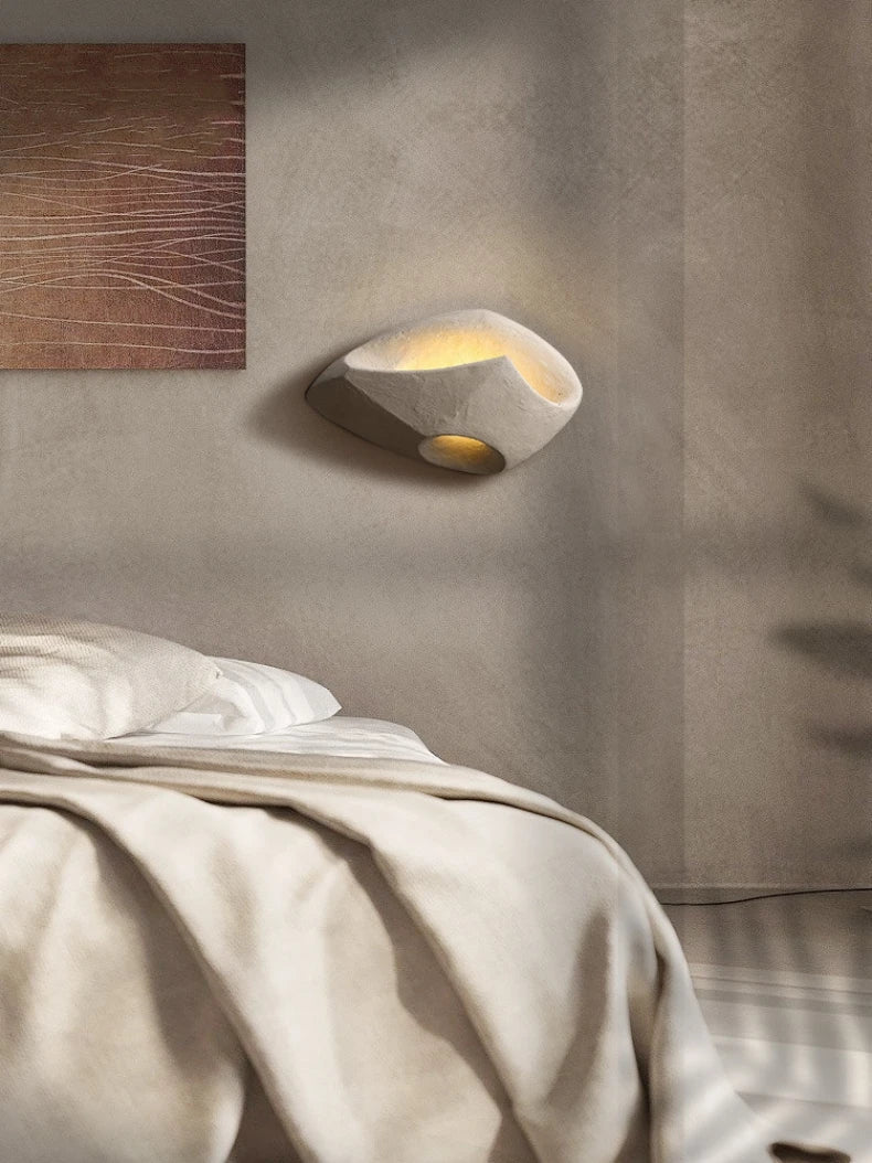 BowLift | Minimalist Wall Lamp with Wabi-Sabi Aesthetics
