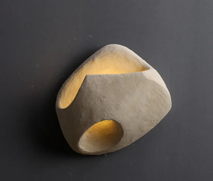 BowLift | Minimalist Wall Lamp with Wabi-Sabi Aesthetics