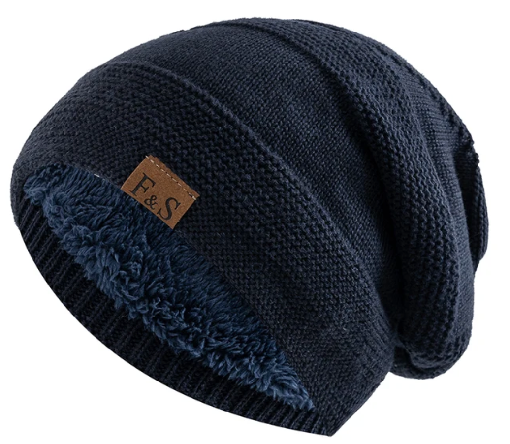 BowLift | Luna Warm Winter Beanie – Soft Knit with Fleece Lining