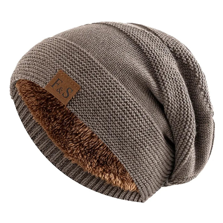 BowLift | Luna Warm Winter Beanie – Soft Knit with Fleece Lining