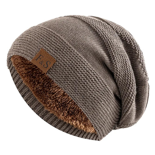 BowLift | Luna Warm Winter Beanie – Soft Knit with Fleece Lining