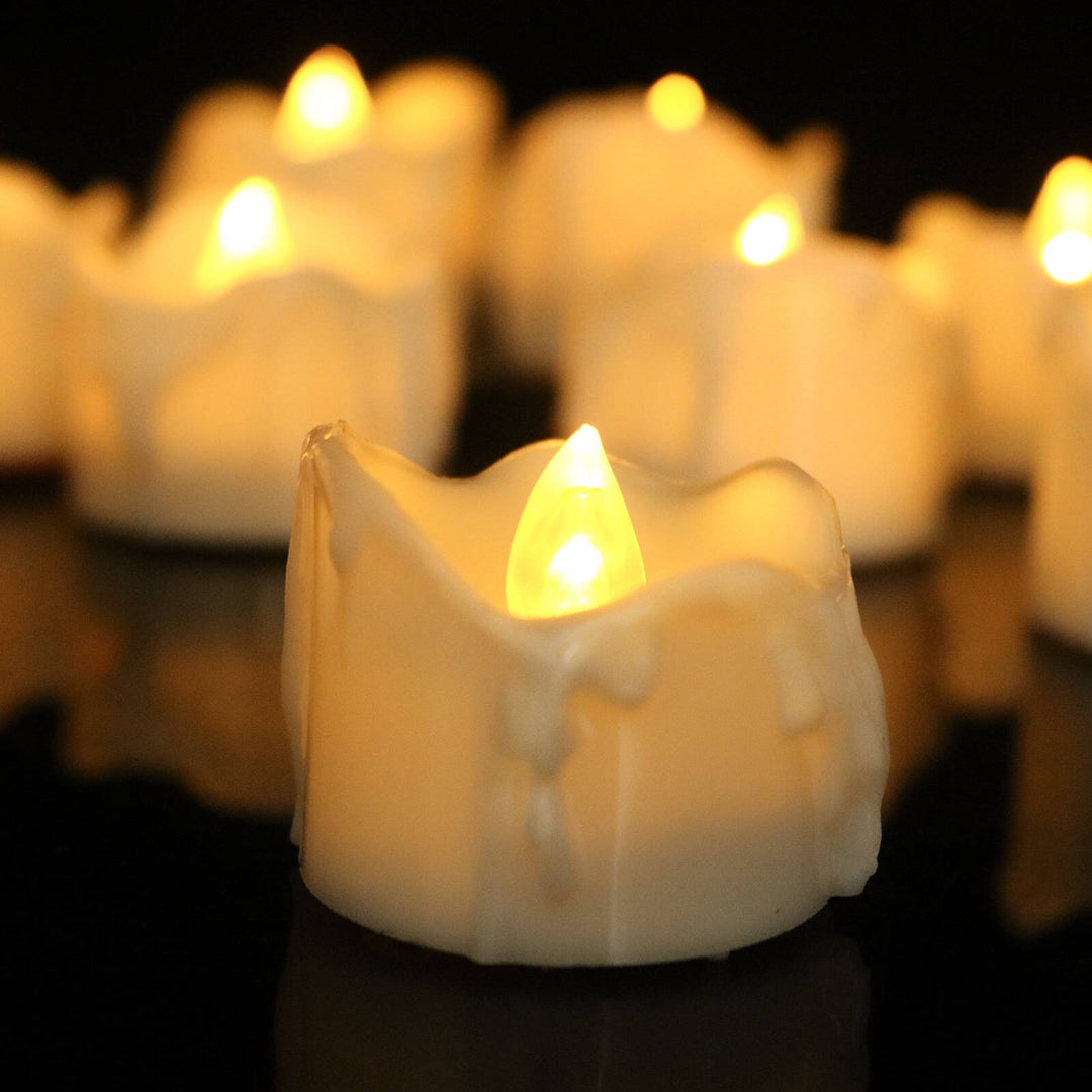 BowLift | LED Tealight Candles Warm Flicker Glow