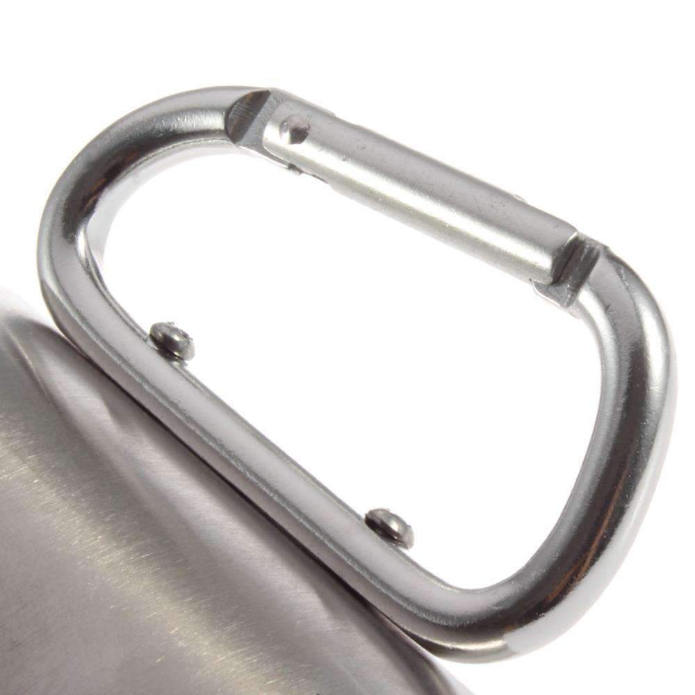 BowLift | Carabiner Hook Double Wall - Stainless Travel Mug Cup Water