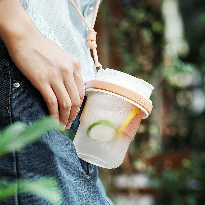 Water Leak-Proof Ice Cool Portable Coffee Cup Travel Iced Coffee Mug | Bowlift