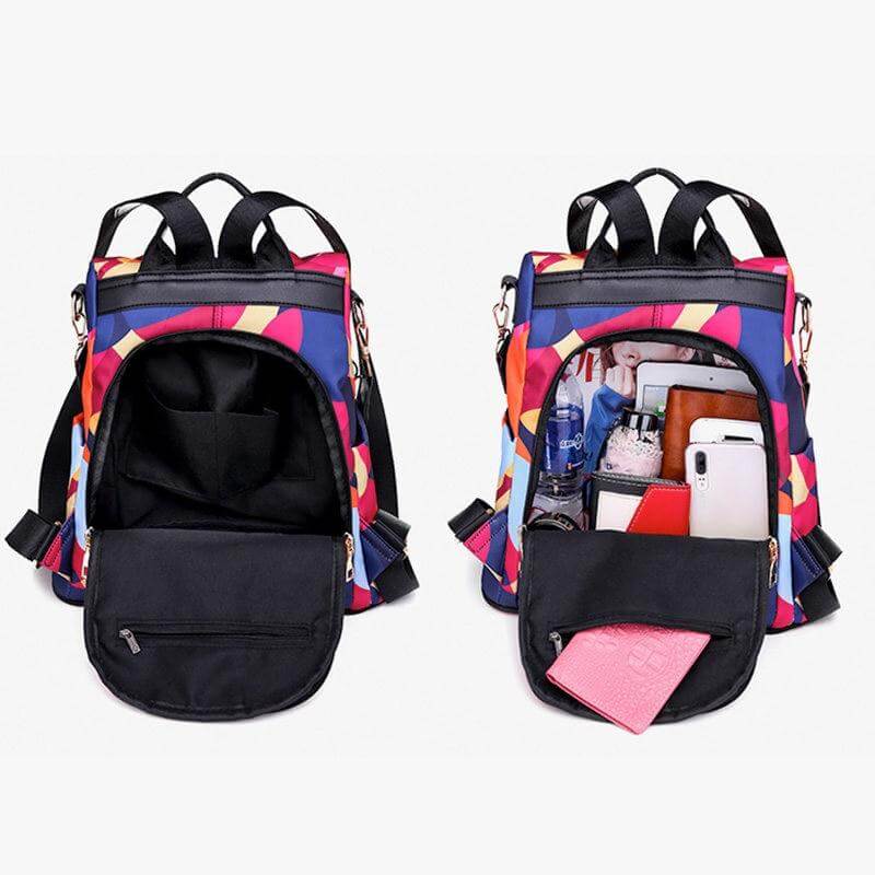 Water-Resistant Anti-Theft Women’s Backpack with Multiple Compartments – SafeHold | Bowlift