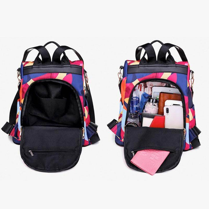 Water-Resistant Anti-Theft Women’s Backpack with Multiple Compartments – SafeHold | Bowlift