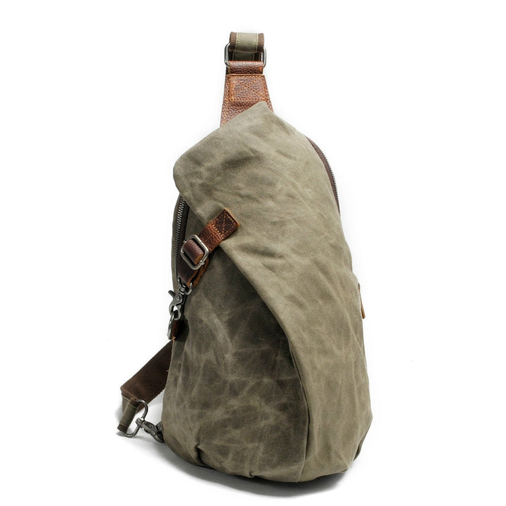 Water-Resistant Canvas Crossbody Bag with Anti-Theft Pocket – MultiWear | Bowlift