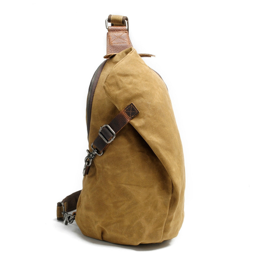 Water-Resistant Canvas Crossbody Bag with Anti-Theft Pocket – MultiWear | Bowlift