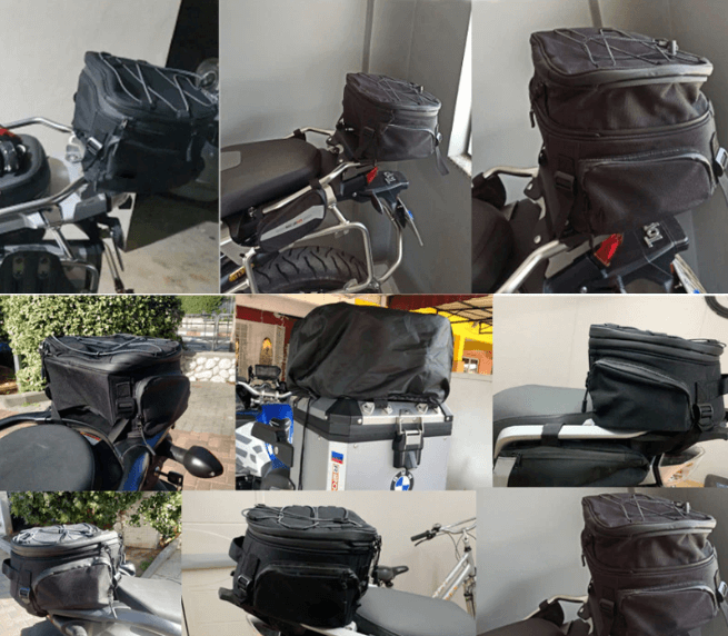 Water-Resistant Motorcycle Gear Bag with Multiple Compartments | Bowlift