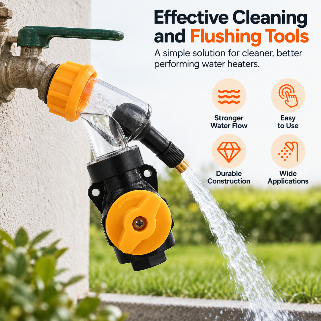 BowLift | Universal Water Heater Cleaning & Flushing Tool