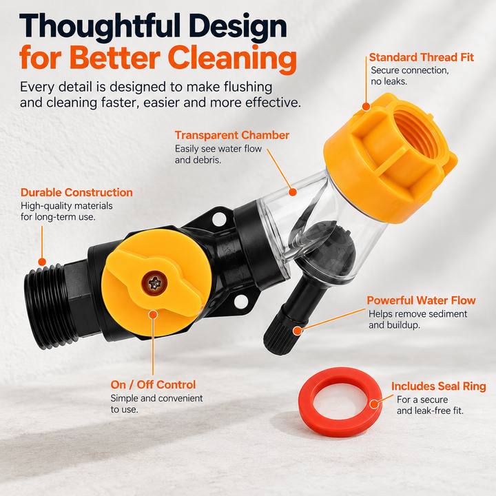 BowLift | Universal Water Heater Cleaning & Flushing Tool