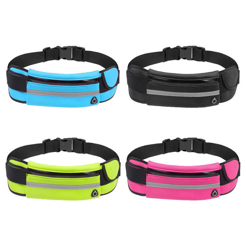 Water-Resistant Running Waist Belt – 1+1 FREE Fitness & Travel Storage Pack | Bowlift