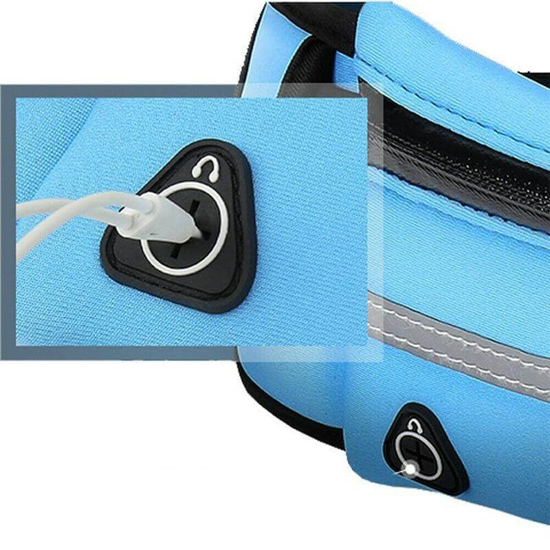 Water-Resistant Running Waist Belt – 1+1 FREE Fitness & Travel Storage Pack | Bowlift