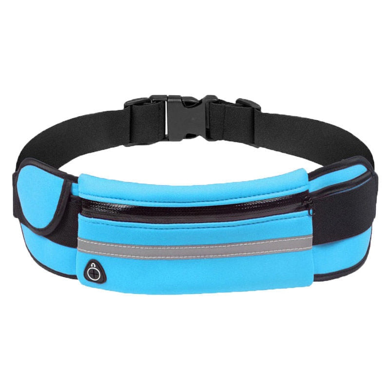 Water-Resistant Running Waist Belt – 1+1 FREE Fitness & Travel Storage Pack | Bowlift