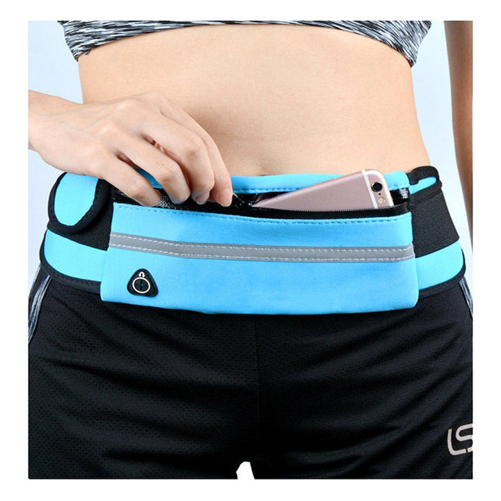 Water-Resistant Running Waist Belt – 1+1 FREE Fitness & Travel Storage Pack | Bowlift