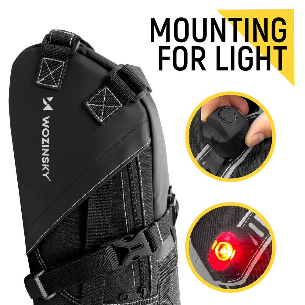 BowLift | Waterproof Bicycle Saddle Bag with Large Capacity – AquaTrail
