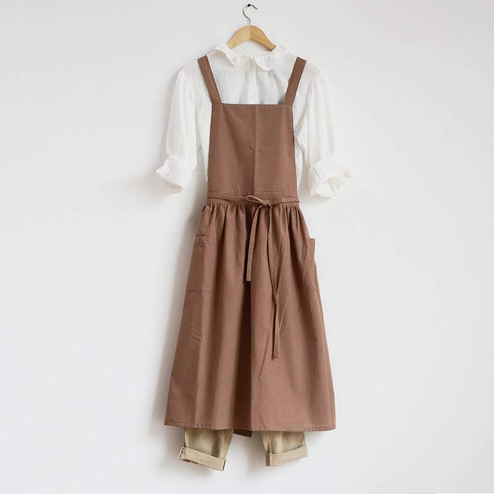 BowLift | Waterproof Cotton Apron with Handy Pockets - ChefMate