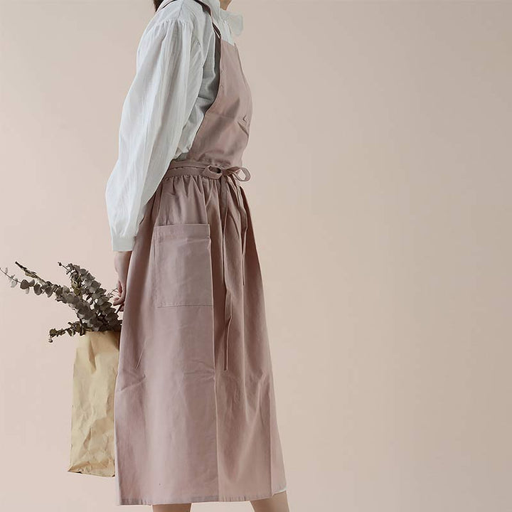 BowLift | Waterproof Cotton Apron with Handy Pockets - ChefMate