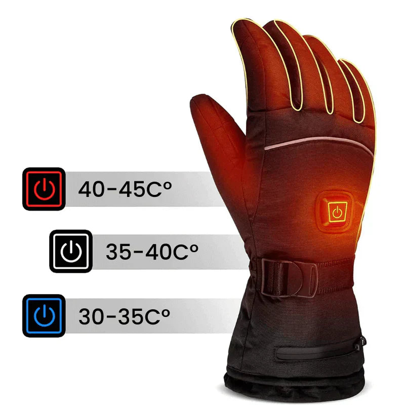 BowLift | WarmHand Pro – Waterproof Electric Heated Gloves with Touchscreen