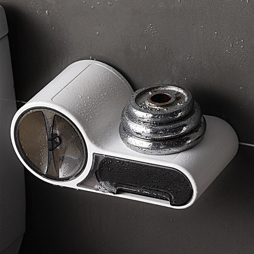 BowLift | Toilet Roll Holder with Waterproof Wall Shelf