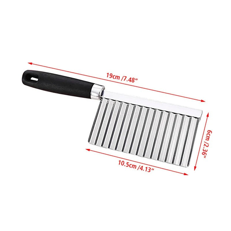 BowLift | WaveCut Stainless Steel Vegetable Knife