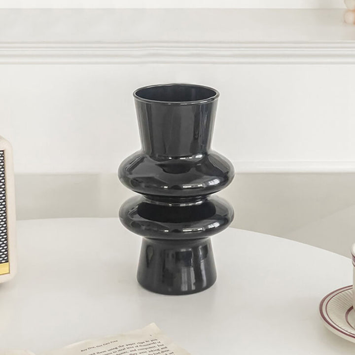 BowLift | Wave-shaped Glass Flower Vase