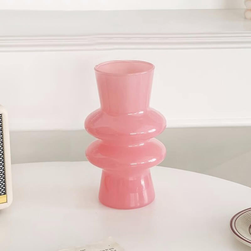 BowLift | Wave-shaped Glass Flower Vase
