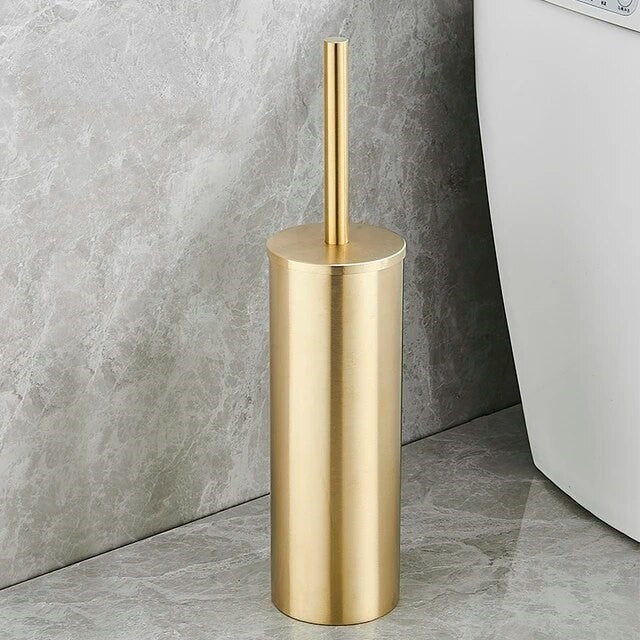 BowLift | Luxury Gold Toilet Brush Holder - for Elegant Bathrooms