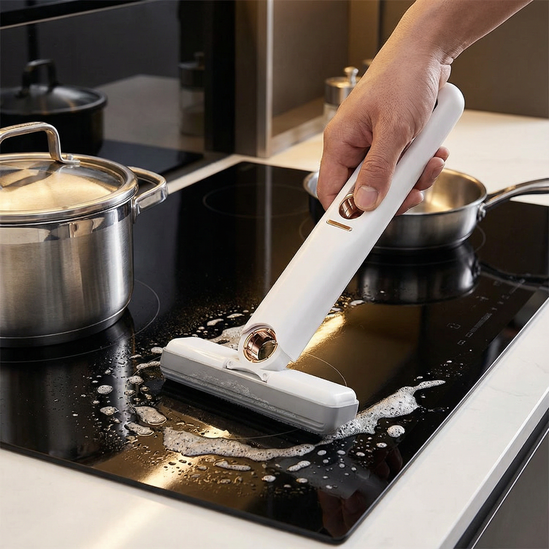 Mini cleaning stick with squeegee | Bowlift