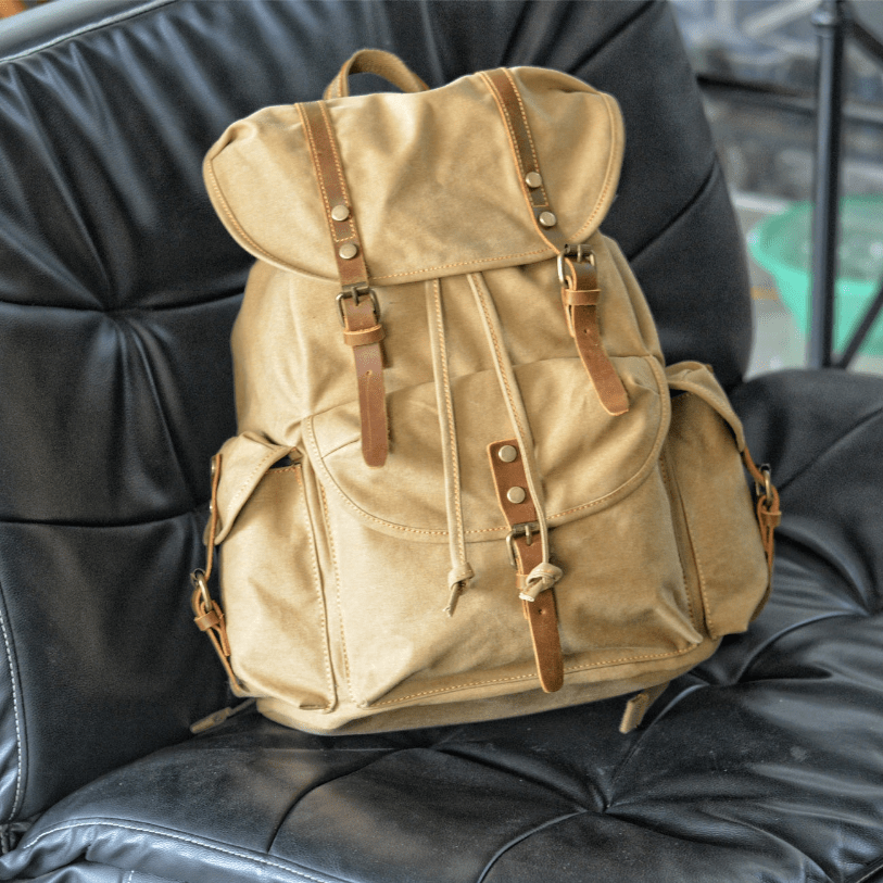 BowLift | WessPack –  Military Canvas Backpack Rugged & Reliable Rucksack