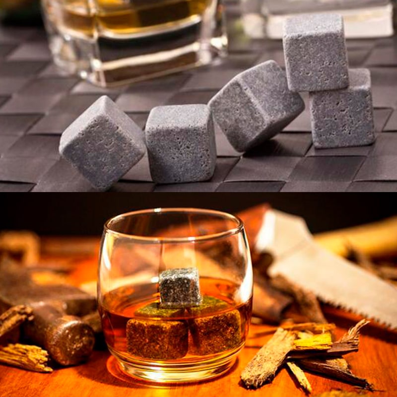 Whiskystein, 9 pieces (ice cubes for whisky and other drinks) | Bowlift