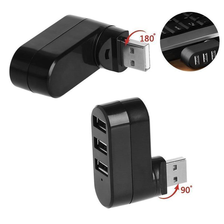 BowLift | 180-Degree Rotatable USB Hub