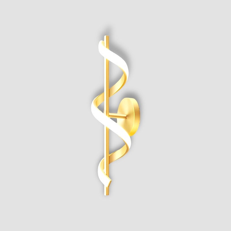 BowLift | SpiralLume – Minimalist LED Wall Light with a Modern Edge