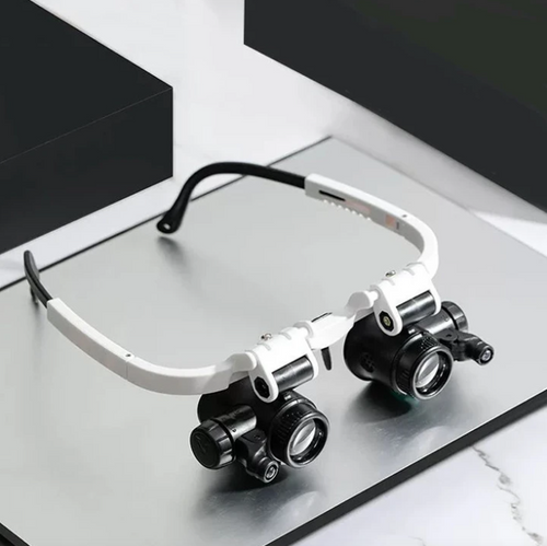 BowLift | Magnifying Glasses LED Headband Optical Lens Tool
