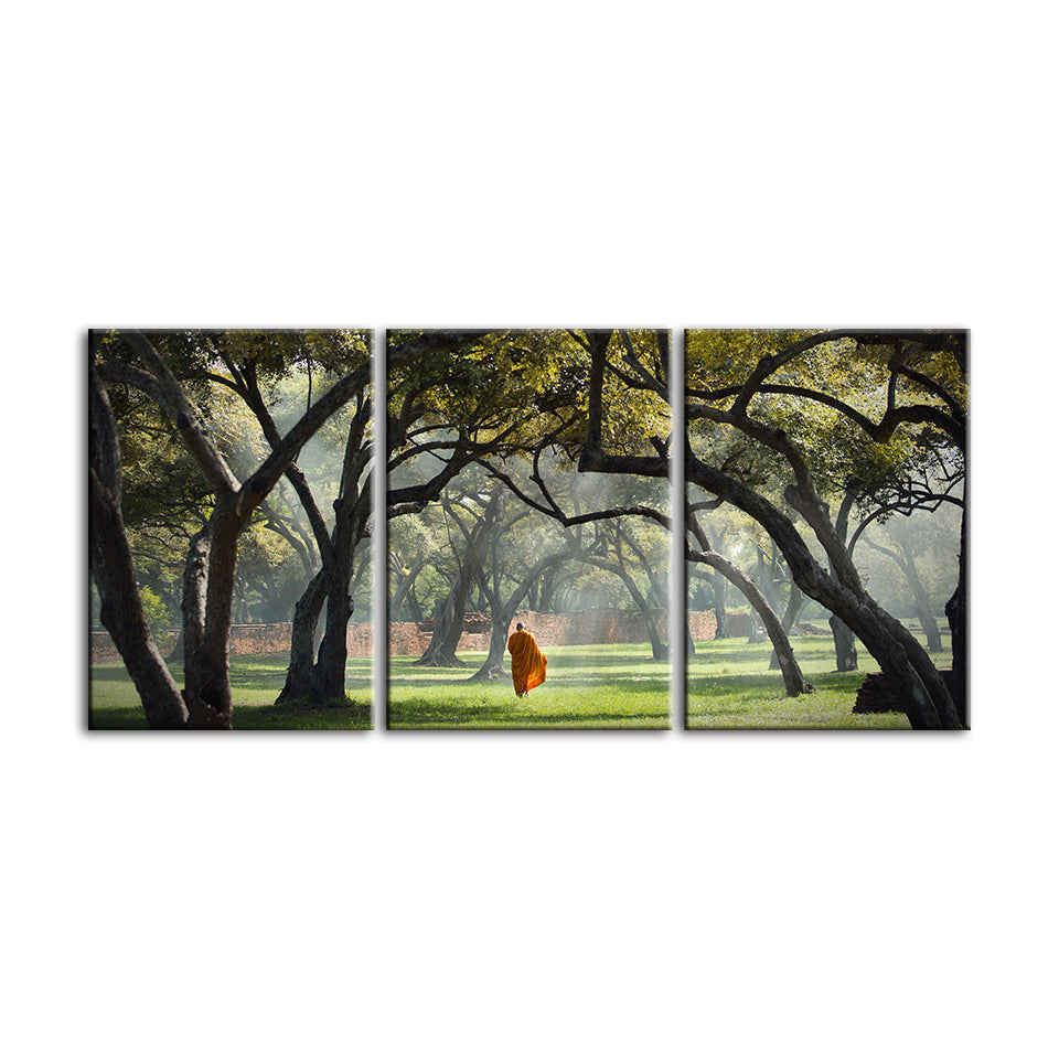 Walk The Earth 3 Piece - Canvas Wall Art Painting | Bowlift