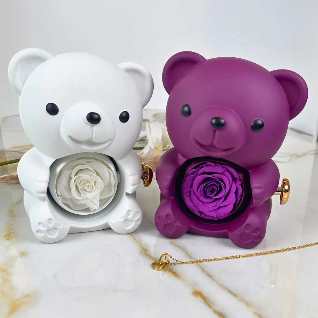 BowLift | RoseTeddy™ Romantic Memory Bear