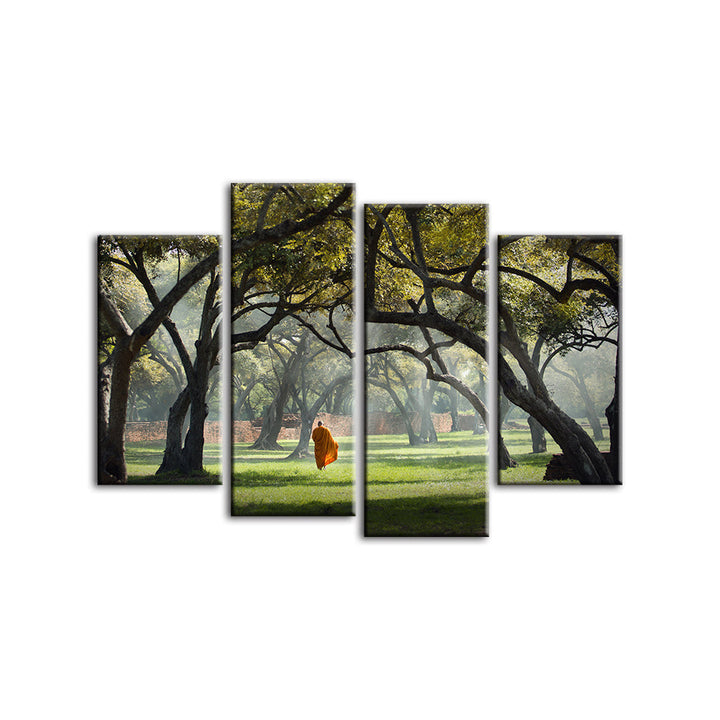 Walk The Earth 4 Piece - Canvas Wall Art Painting | Bowlift