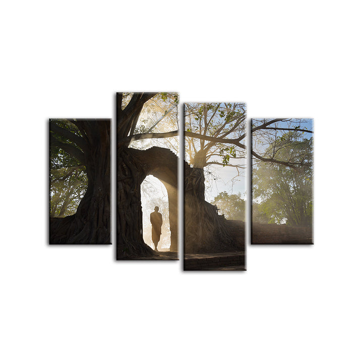 Under The Arch 4 Piece - Canvas Wall Art Painting | Bowlift