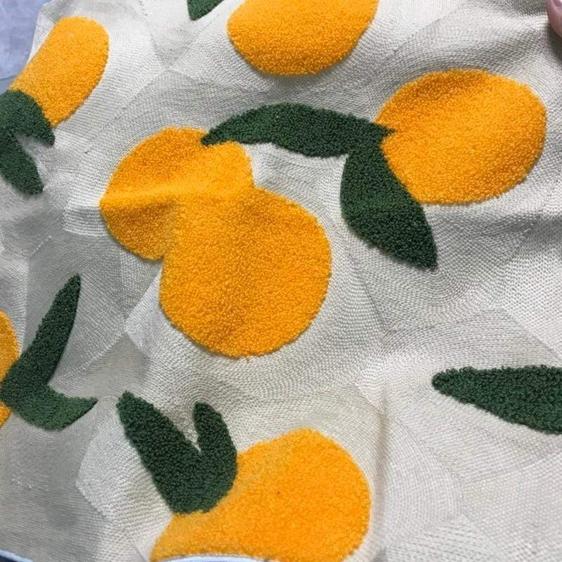 BowLift | Orange Embroidery Pillowcase